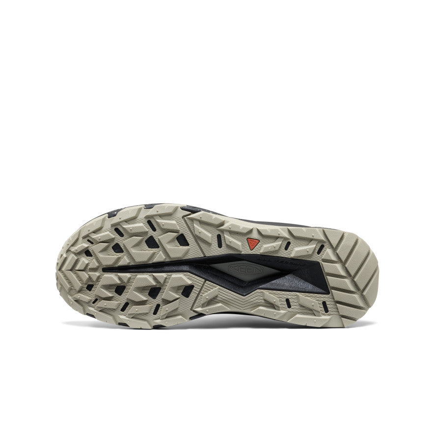 Keen Men's Targhee Apex Wide Waterproof Hiking Shoe Black/Abbey Stone
