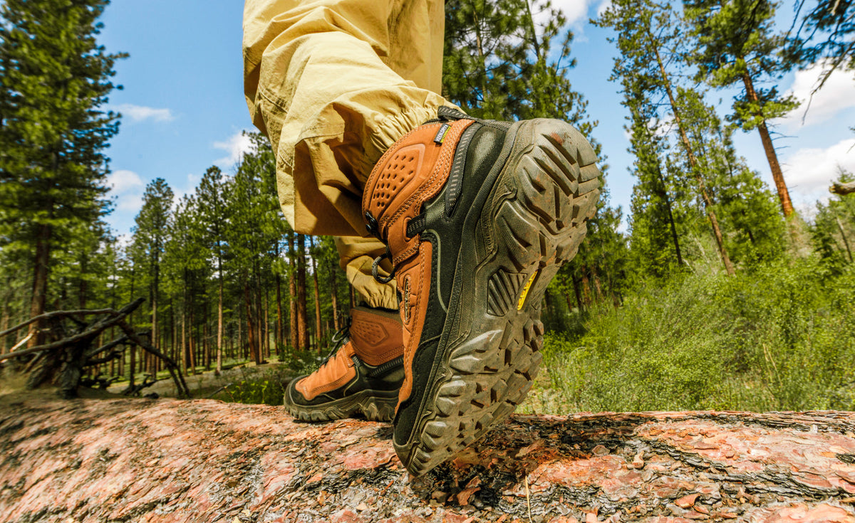 Keen Men's Targhee IV Waterproof Hiking Boot Brindle/Canteen