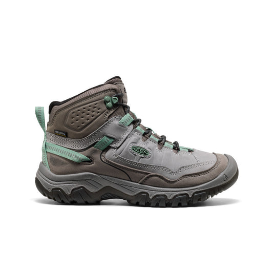 Keen Women's Targhee IV Waterproof Hiking Boot Alloy/Granite Green