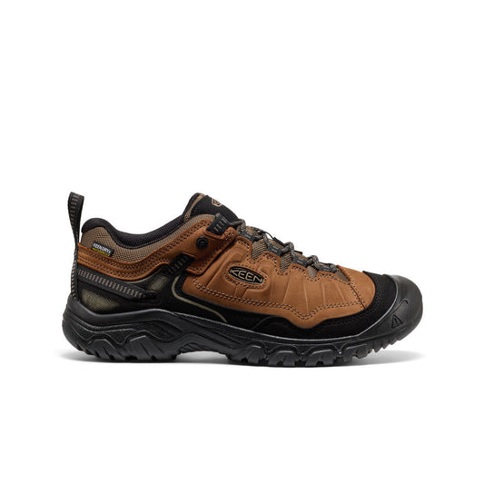 Keen Men's Targhee IV Wide Waterproof Hiking Shoe Bison/Black