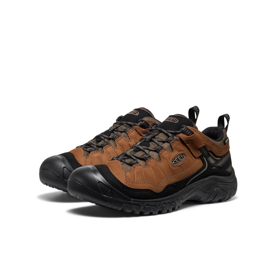 Keen Men's Targhee IV Wide Waterproof Hiking Shoe Bison/Black