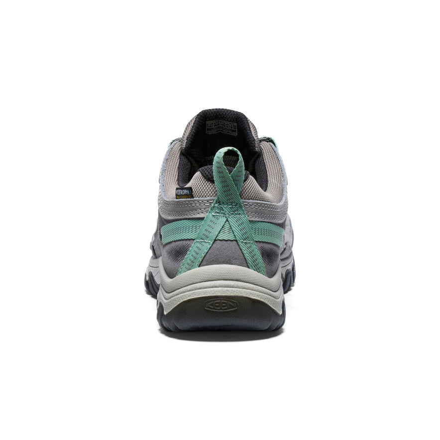 Keen Women's Targhee IV Waterproof Hiking Shoe Alloy/Granite Green
