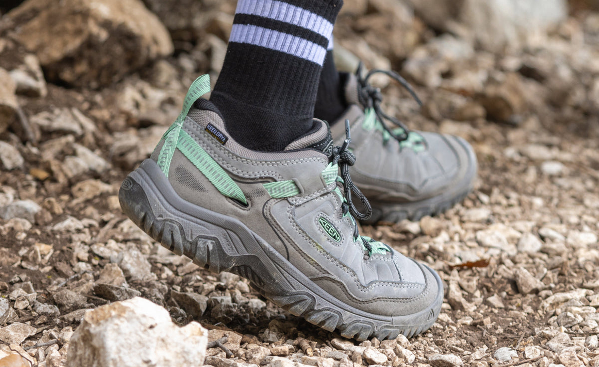 Keen Women's Targhee IV Waterproof Hiking Shoe Alloy/Granite Green