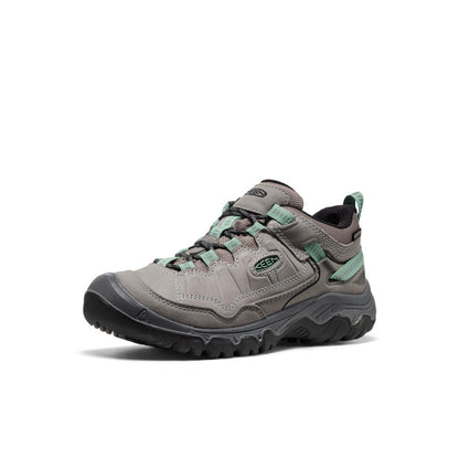 Keen Women's Targhee IV Wide Waterproof Hiking Shoe Alloy/Granite Green