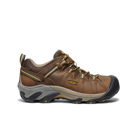 Keen Men's Targhee II Waterproof Wide Cascade Brown/Golden Yellow