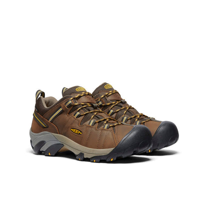 Keen Men's Targhee II Waterproof Wide Cascade Brown/Golden Yellow