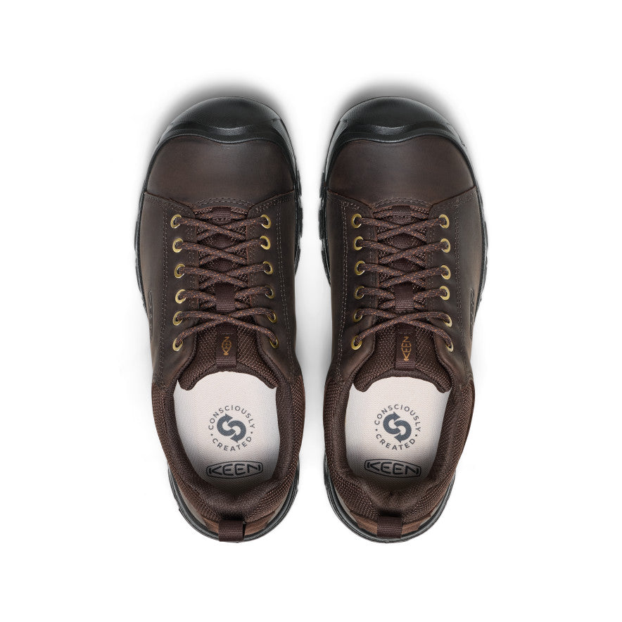 Keen Men's Targhee IV Wide Oxford Java/Black