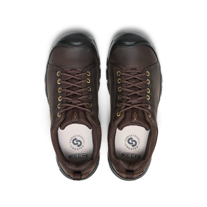 Keen Men's Targhee IV Wide Oxford Java/Black