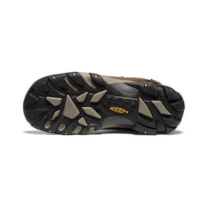 Keen Men's Targhee II Waterproof Mid Wide Shitake/Brindle