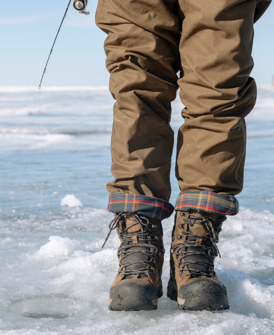 Keen Men's Revel IV High Polar Waterproof Boot Magnet/Red Carpet