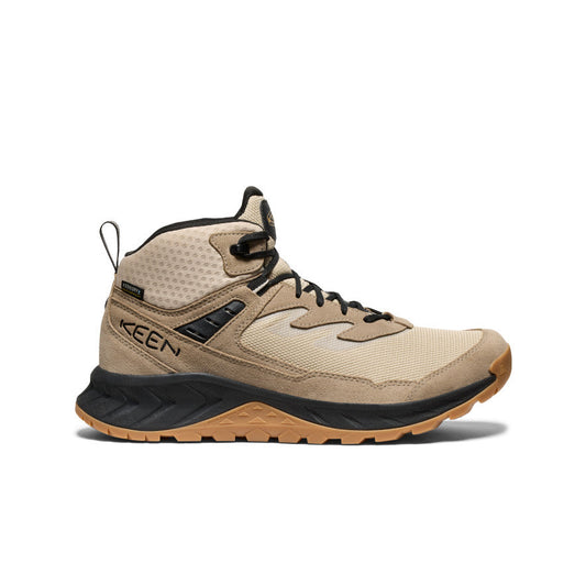 Keen Men's Hightrail Waterproof Wide Hiking Boot Brindle/Oak Buff