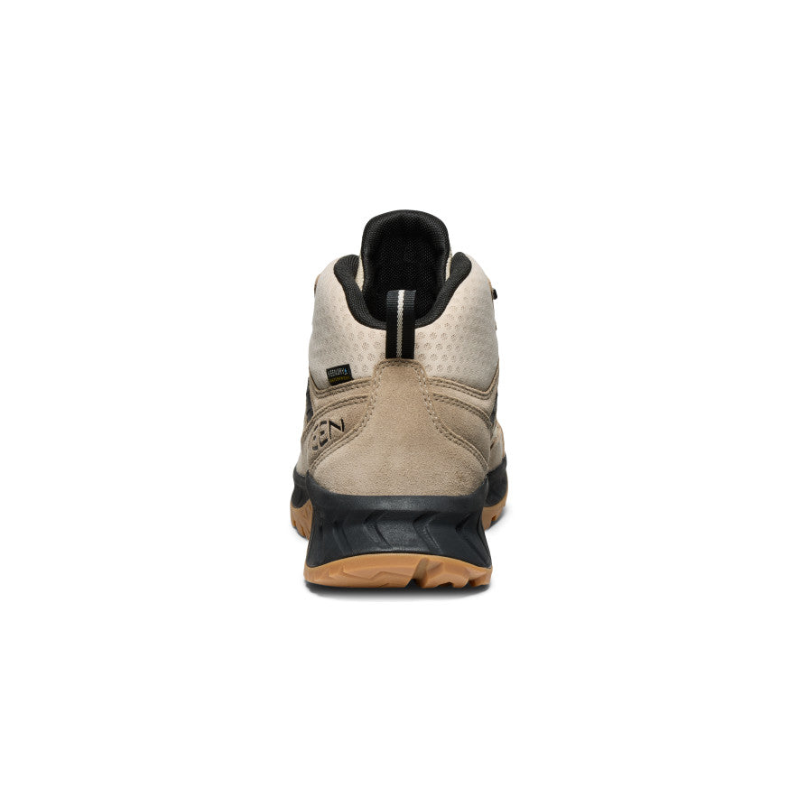 Keen Men's Hightrail Waterproof Wide Hiking Boot Brindle/Oak Buff