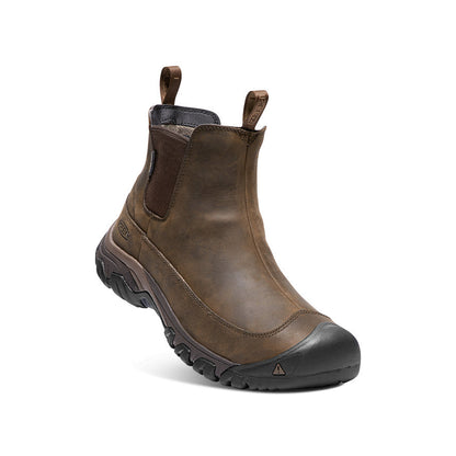 Keen Men's Anchorage III Waterproof Boot Wide Dark Earth/Mulch