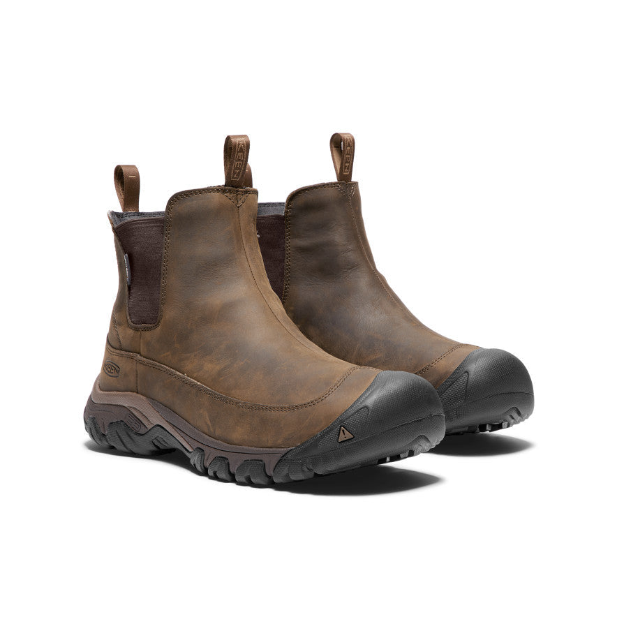 Keen Men's Anchorage III Waterproof Boot Dark Earth/Mulch