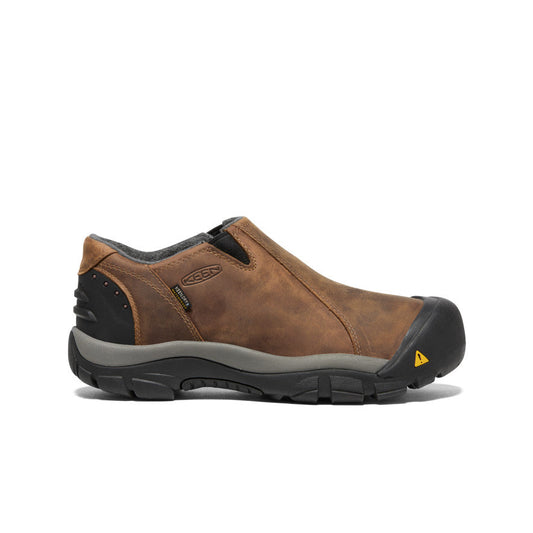 Keen Men's Brixen Waterproof Low Slate Black/Madder Brown