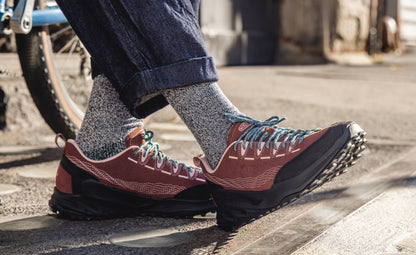 Keen Men's Jasper Zionic Sneaker x Pilgrim Surf + Supply Marron/Adobe Rose