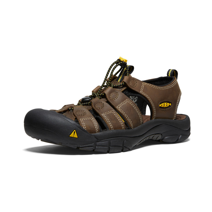 Keen Men's Newport Leather Sandal Bison