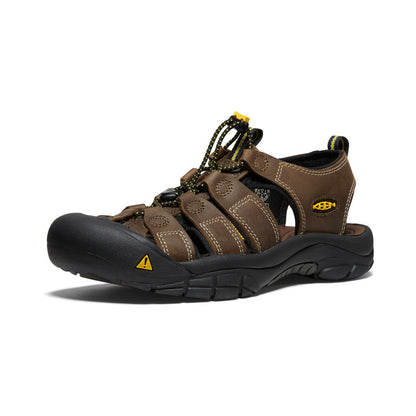 Keen Men's Newport Leather Sandal Bison
