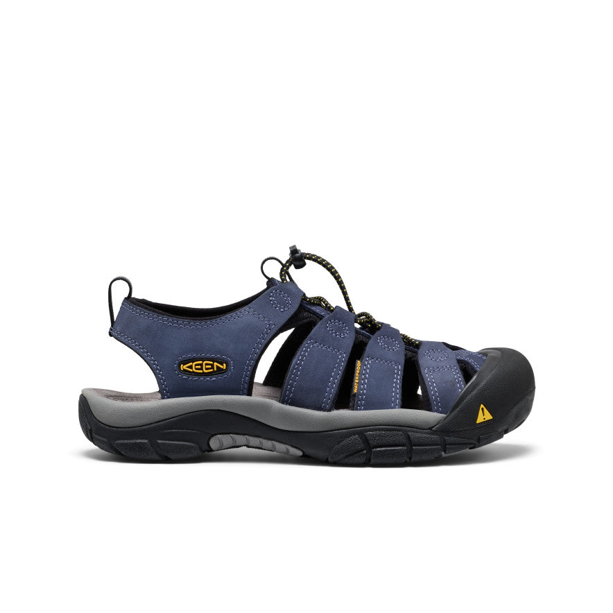 Keen Men's Newport Leather Sandal Naval Academy