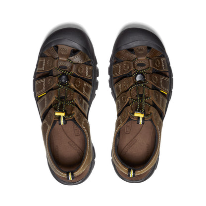 Keen Men's Newport Leather Sandal Wide Bison