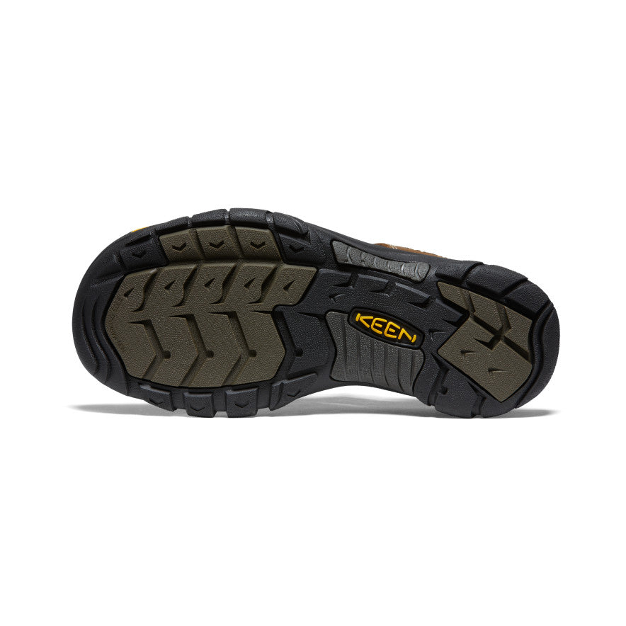 Keen Men's Newport Leather Sandal Wide Bison