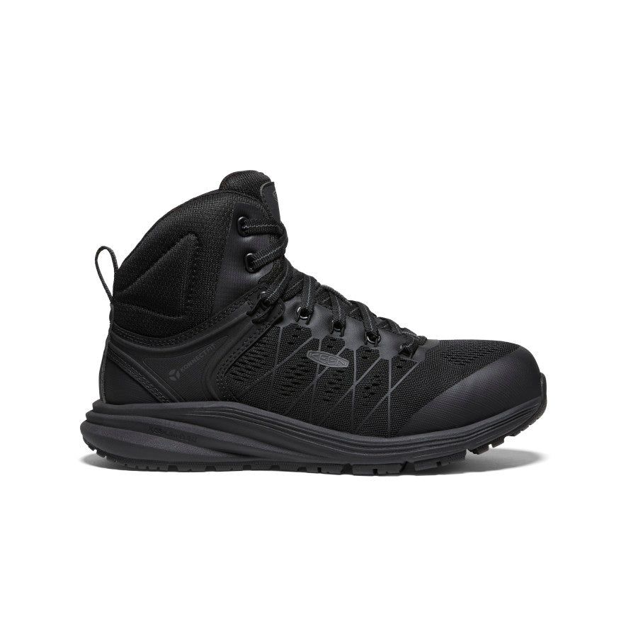 Keen Women's Vista Energy Mid INT MET (Carbon Toe) Black/Raven