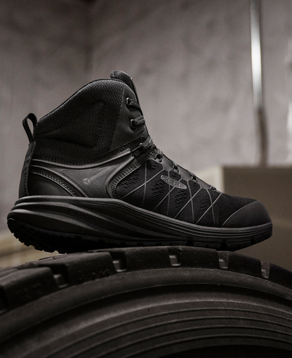 Keen Women's Vista Energy Mid INT MET (Carbon Toe) Black/Raven