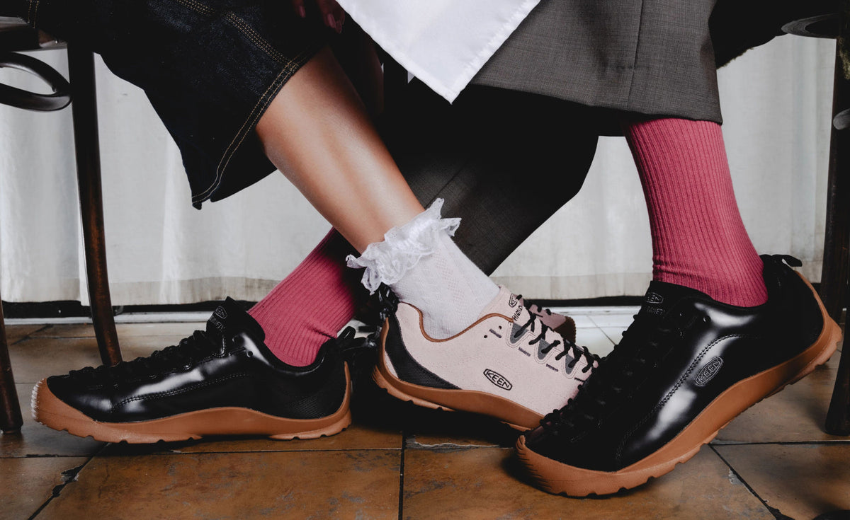Keen Women's Jasper Sneaker x Highsnobiety Black/Gum