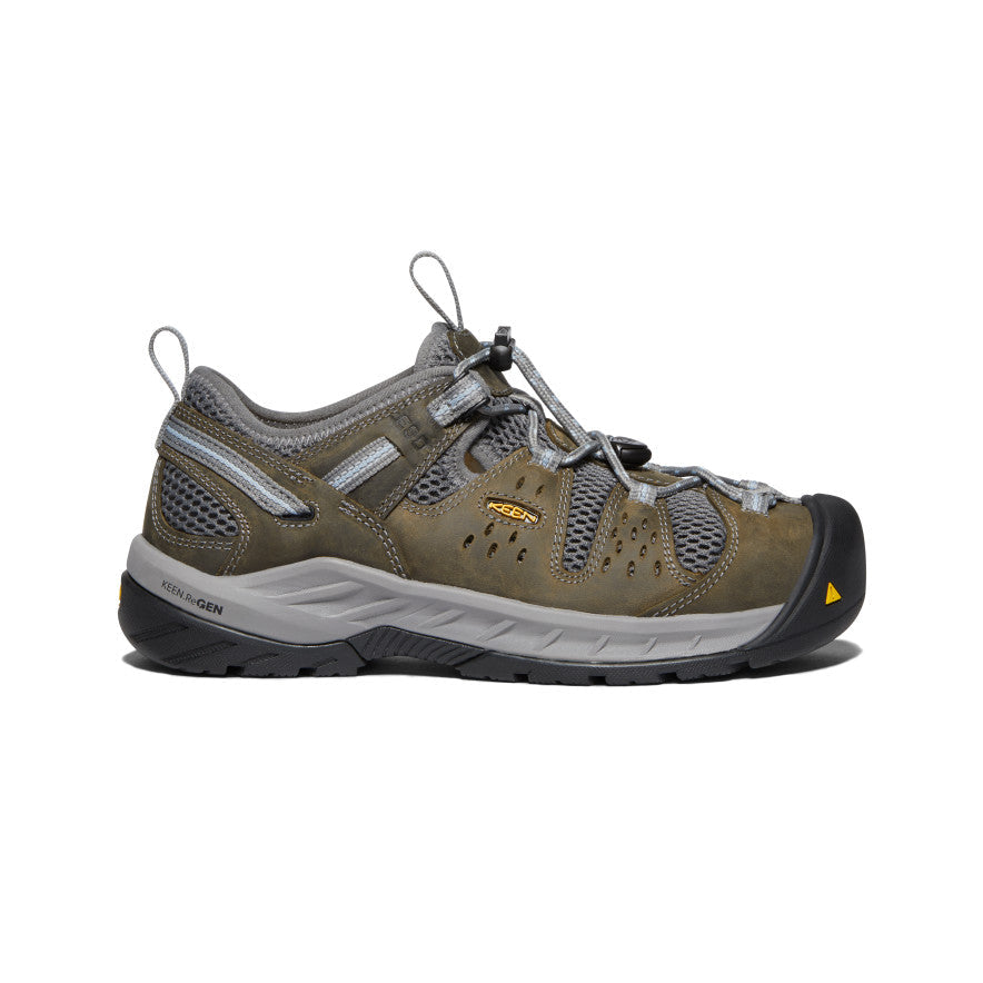 Keen Women's Atlanta Cool II ESD (Steel Toe) Gargoyle/Blue Fog