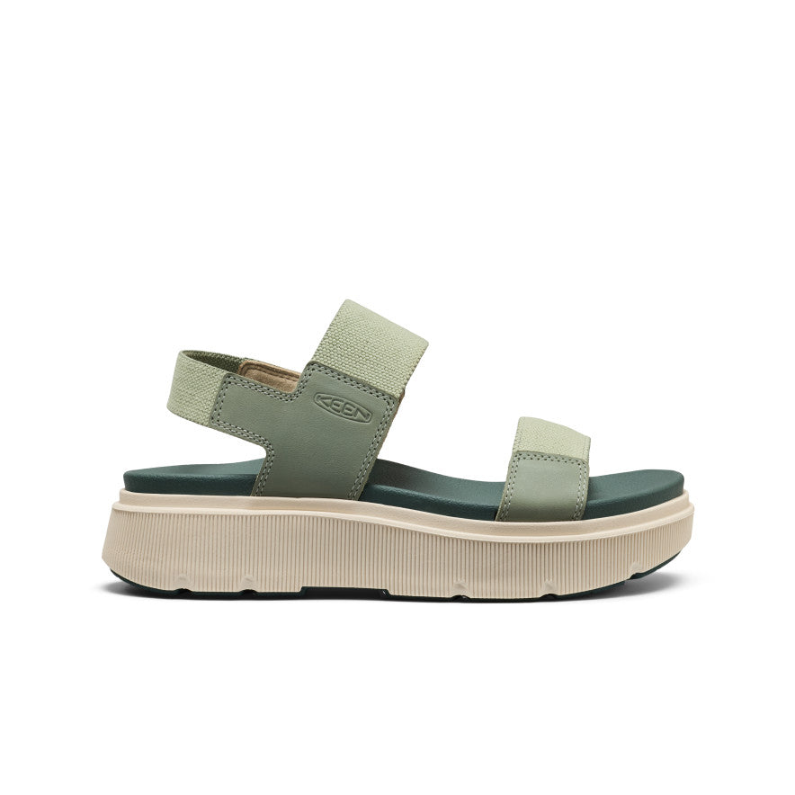 Keen Women's Elle Mila Backstrap Sandal Lily Pad/Dark Forest