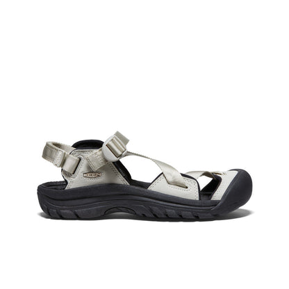Keen Women's Zerraport II Sandal Silver Birch/Black