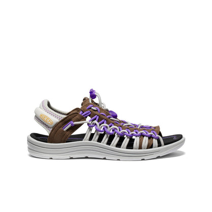Keen Women's UNEEK II Open Toe x emmi Dark Earth/Tillandsia Purple