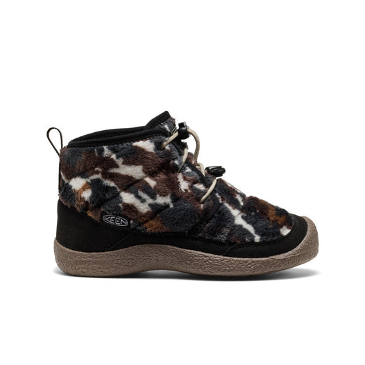 Keen Big Kids' Howser II Waterproof Chukka Black/Star White