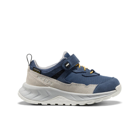 Keen Little Kids' Hightrail Waterproof Hiking Shoe Vintage Indigo/Alloy