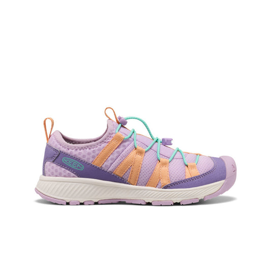 Keen Big Kids' Motozoa Sneaker Purple Haze/Peach Fuzz