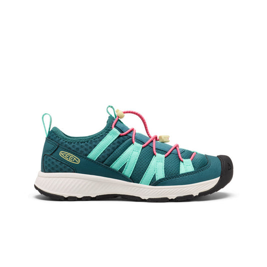 Keen Big Kids' Motozoa Sneaker Mediterranea/Pink Lemonade