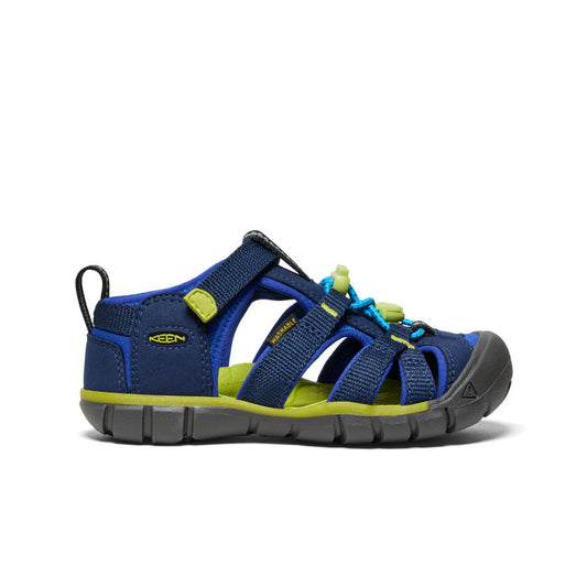 Keen Little Kids' Seacamp II CNX Naval Academy/Chartreuse