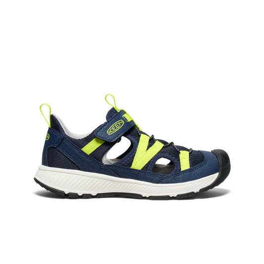 Keen Big Kids' Motozoa Sandal Naval Academy/Evening Primrose